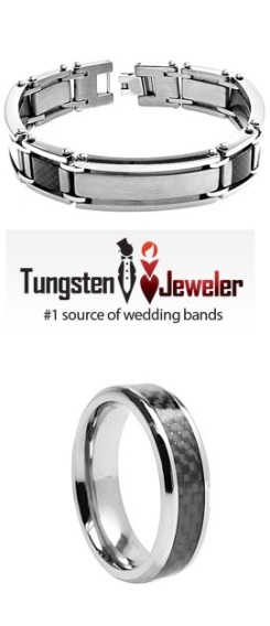 Titanium Bracelet and Titanium Rings
